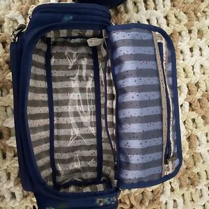 Lug Trolley 12.5 Bouquet Blue Cosmetic Bag & Mini Cosmetic Bag